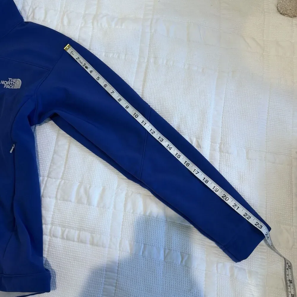 The North Face Apex Bionic Softshell Jacket Women's Large Blue Outdoors